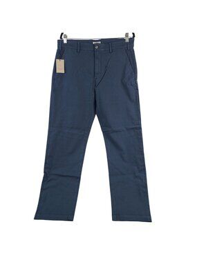 NEW Peter Millar Crown Men's Navy Chino Pants Size 34 Slim Fit Cotton Blend